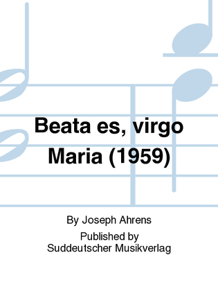 Beata es, virgo Maria (1959)