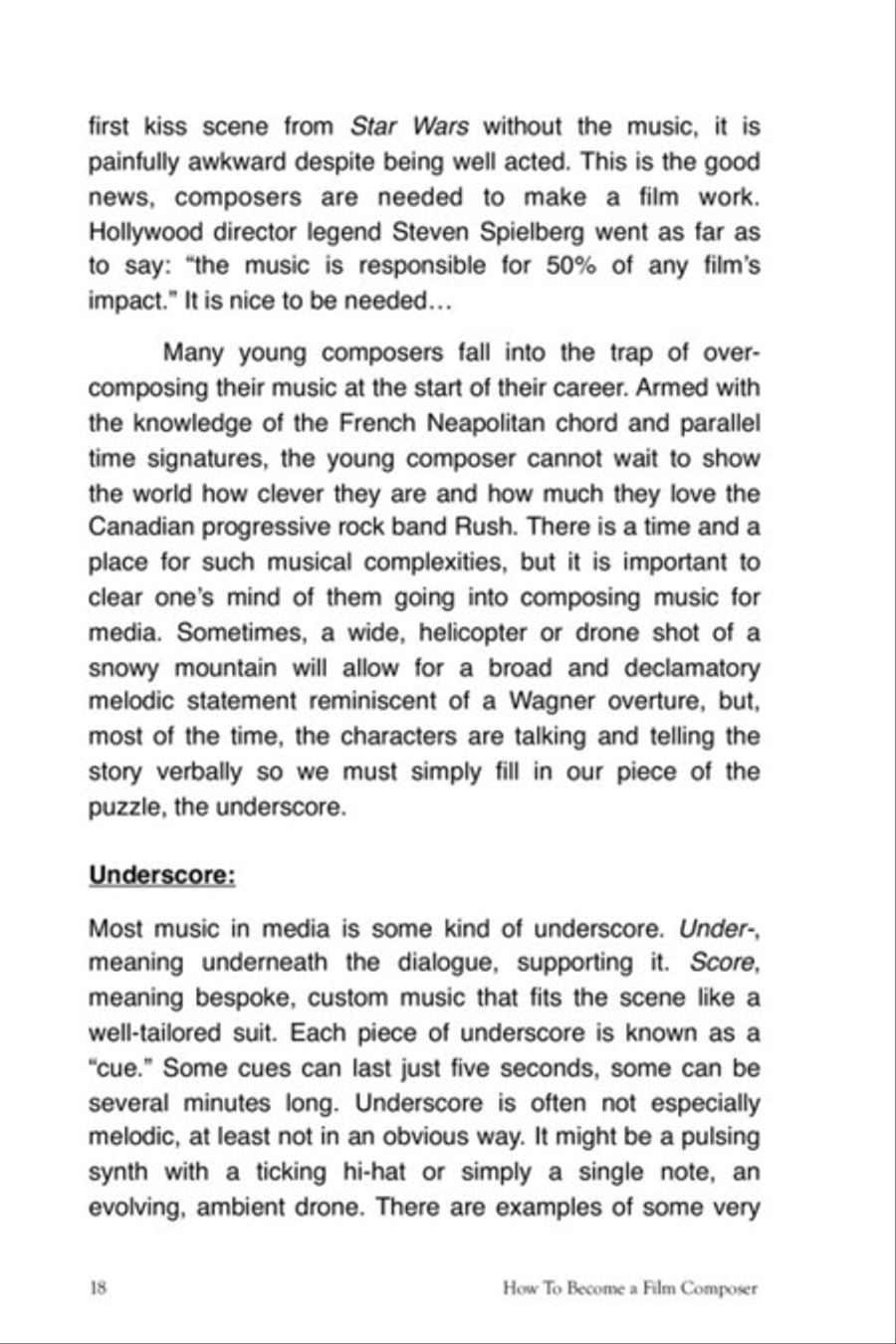 How to Become a Film Composer Collection / Songbook scores gallery preview page 6