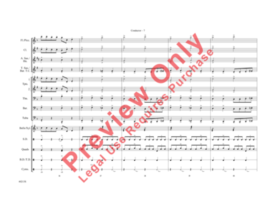Santa Baby Marching Band scores gallery preview page 8