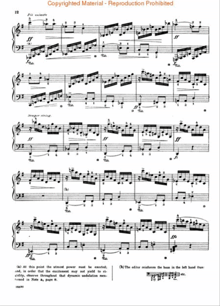 Rondo a Capriccio, Op. 129 Piano Solo scores gallery preview page 4