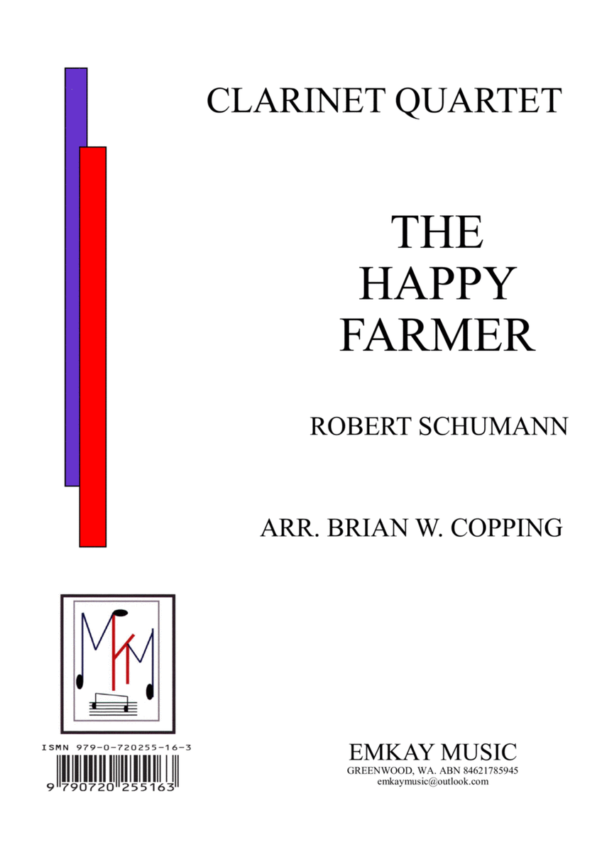 THE HAPPY FARMER - CLARINET QUARTET image number null