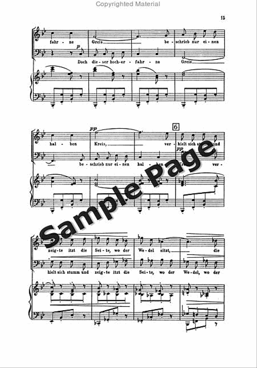 Portrait Studies 3 TTBB scores gallery preview page 16