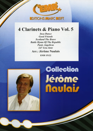 Book cover for 4 Clarinets & Piano Vol. 5