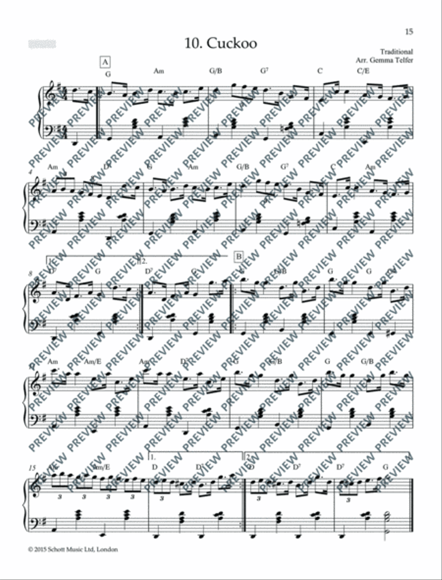 Irish Folk Tunes for Accordion Accordion scores gallery preview page 16
