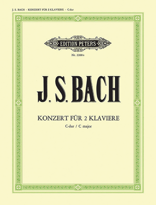 Book cover for Concerto For Two Pianos