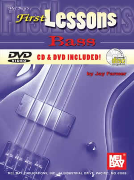 First Lessons Bass (Book CD DVD)
