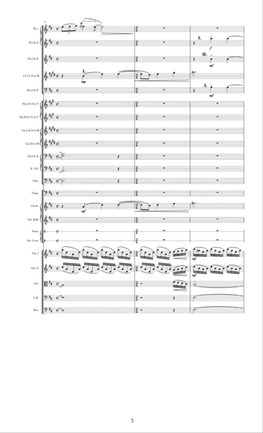 Christmas Wayfarer (Score only) Bassoon scores gallery preview page 6