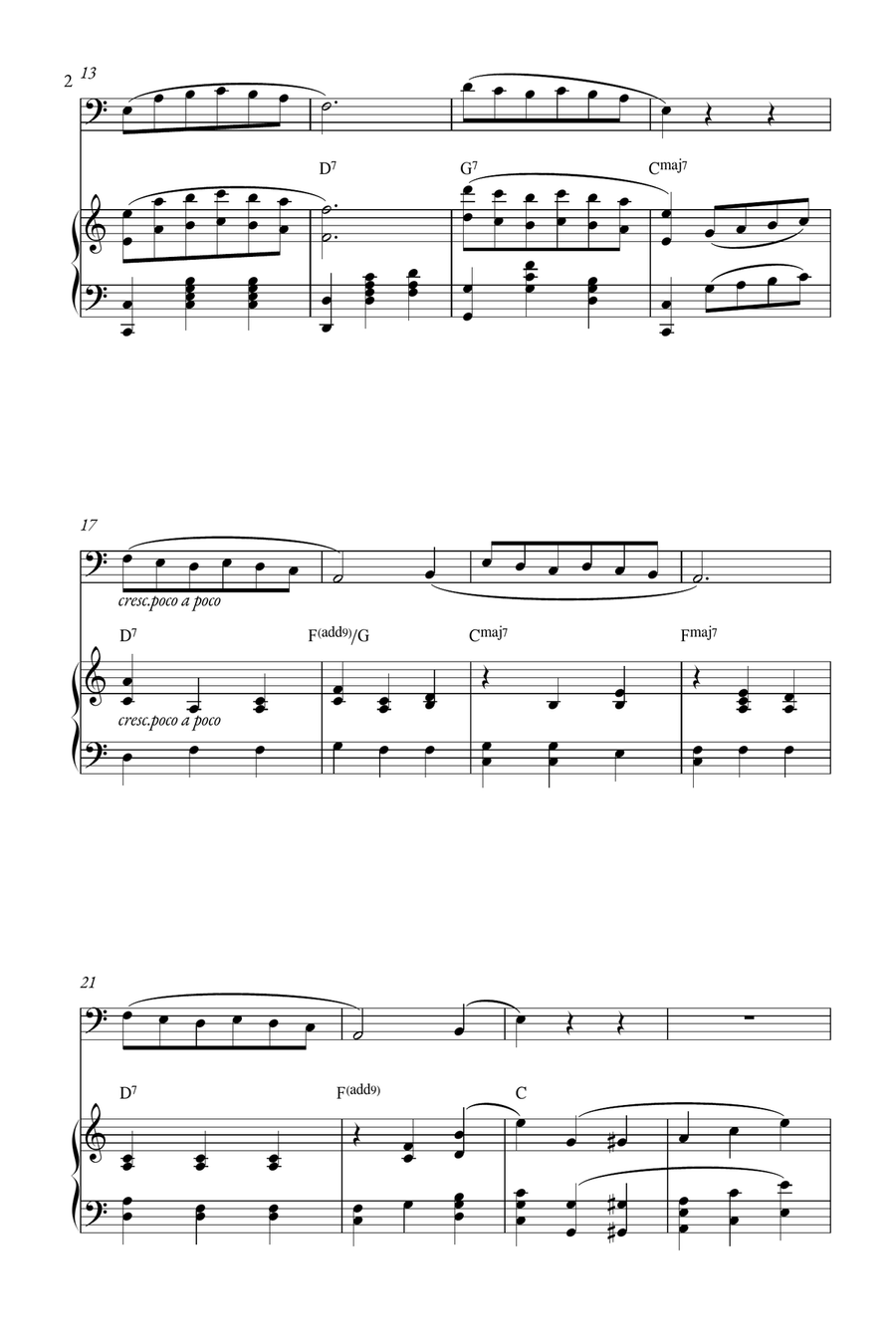 Mia & Sebastian's Theme Mia & Sebastian's Theme Easy Piano scores gallery preview page 2