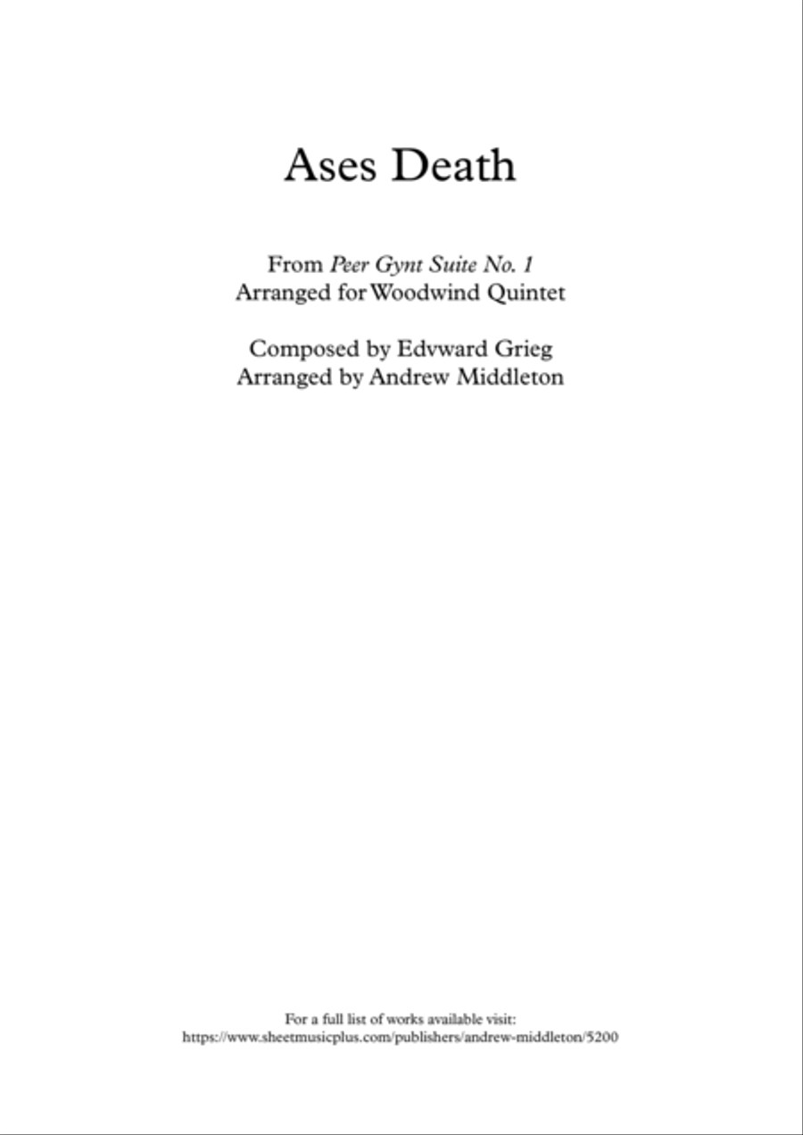 20 Wind Quintets Woodwind Quintet scores gallery preview page 3