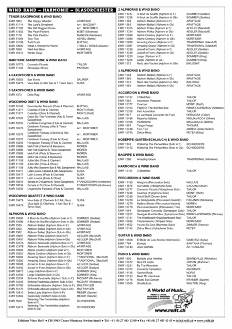 My Bonnie Concert Band scores gallery preview page 11