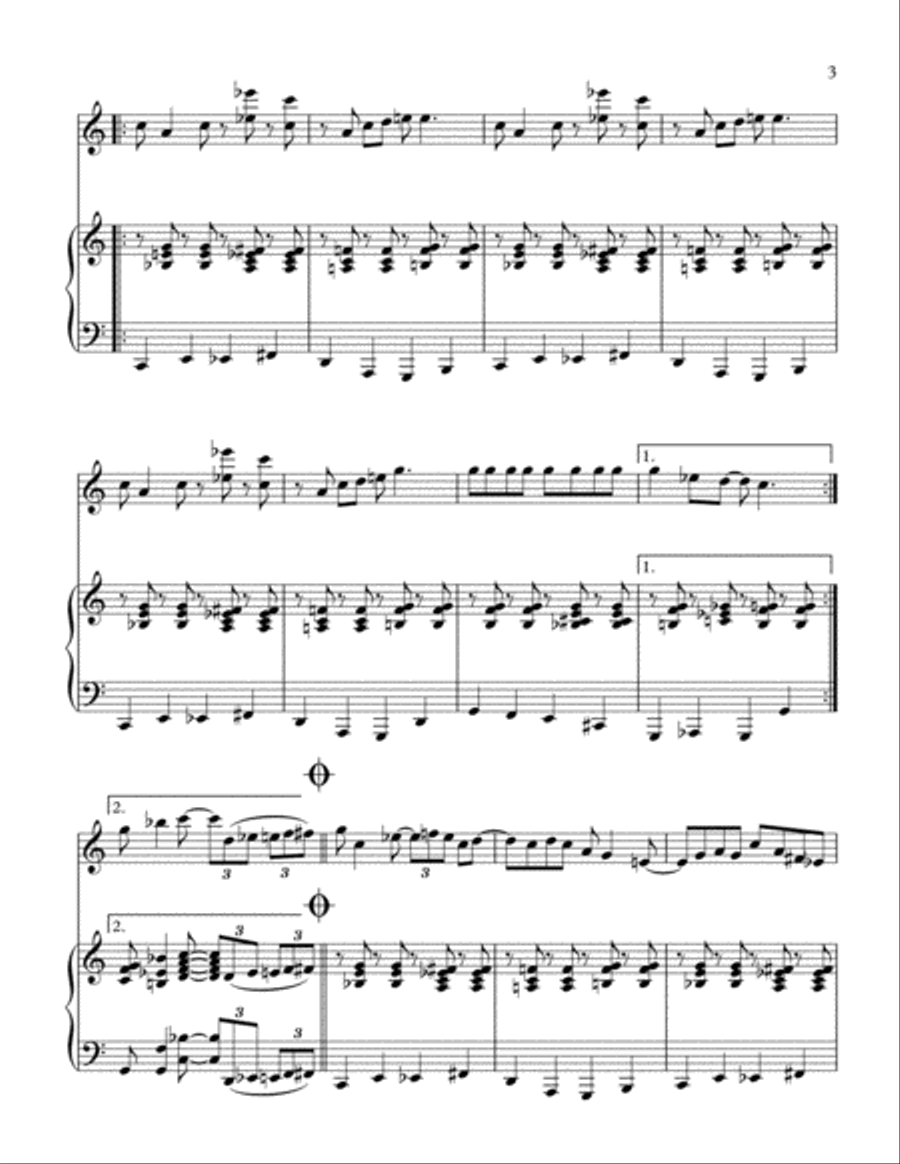 Getting' In The Mood (For Christmas) Violin Solo scores gallery preview page 4