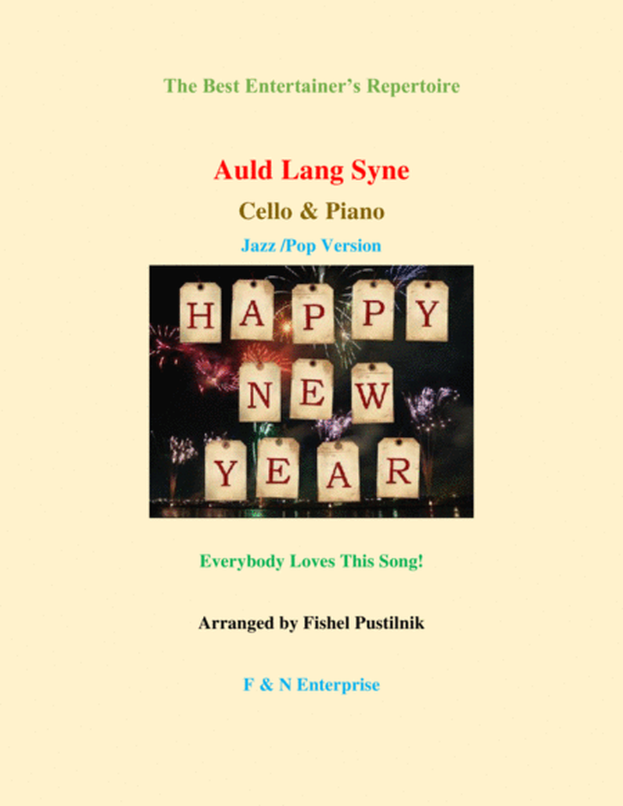 "Auld Lang Syne" for Cello and Piano image number null