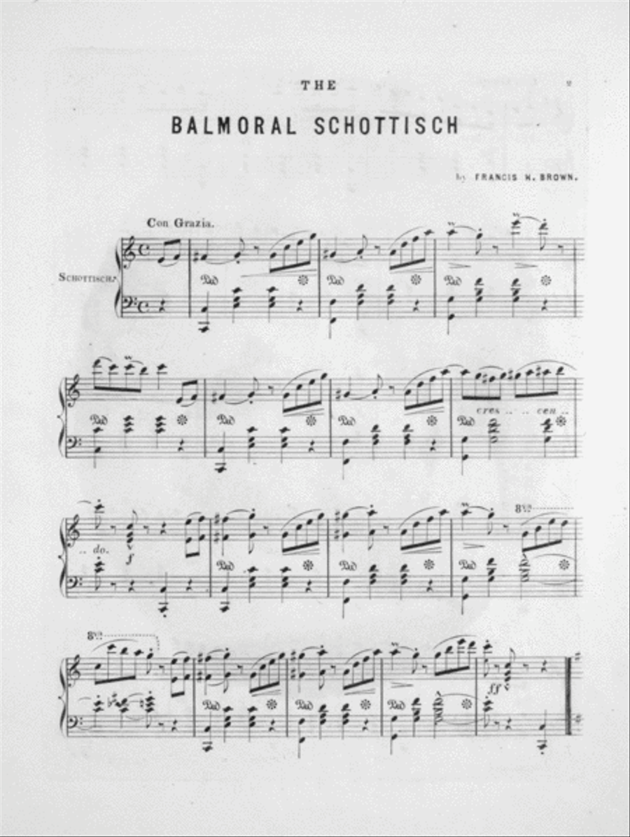 The Balmoral Schottisch Piano Solo scores gallery preview page 2