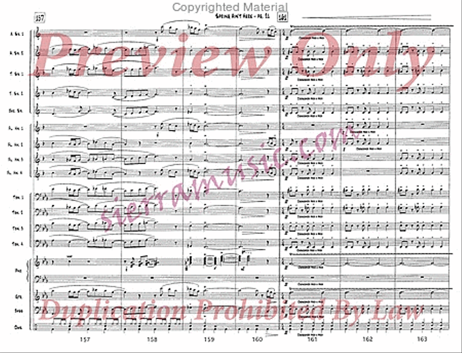 I Can't Stop Loving You Jazz Ensemble scores gallery preview page 22