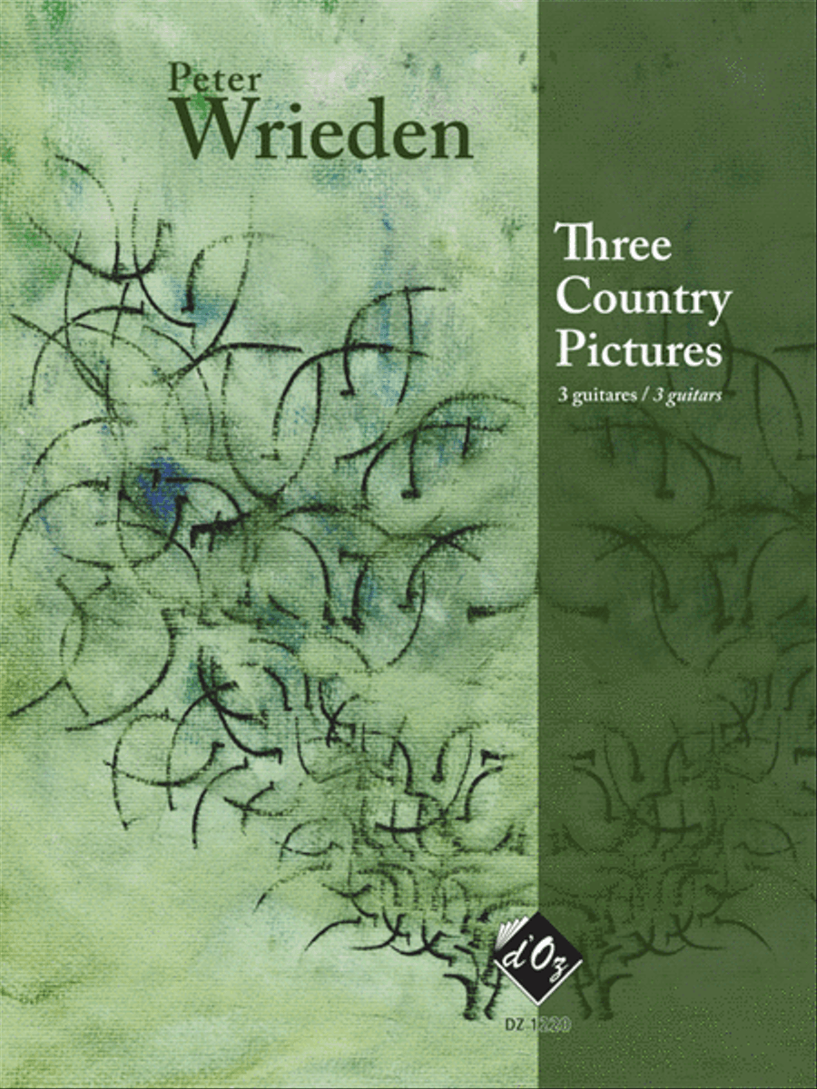 Three Country Pictures Guitar Ensemble scores gallery preview page 1