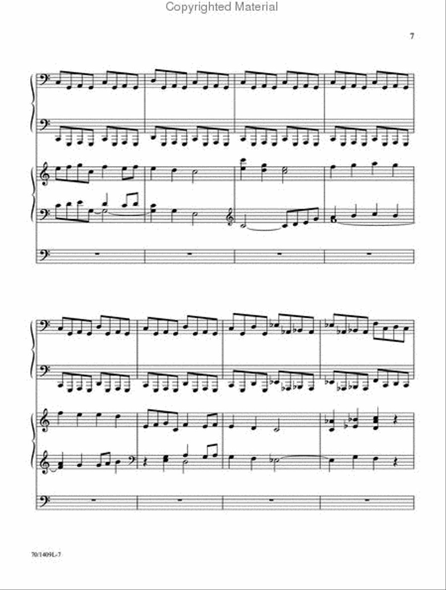 Christ Victorious! Organ scores gallery preview page 6