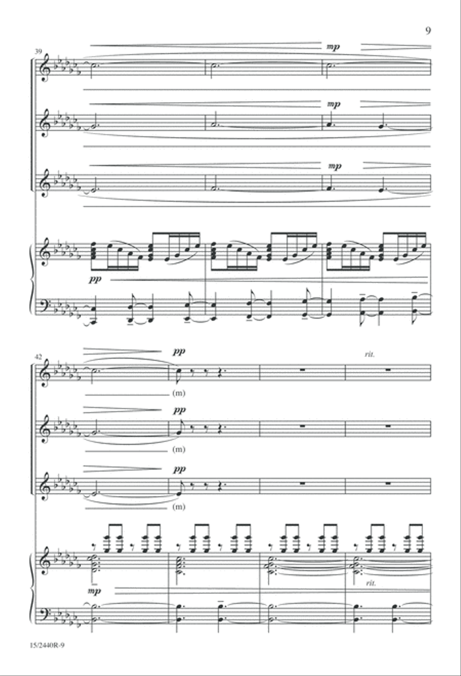 Cantate Domino SSA scores gallery preview page 9
