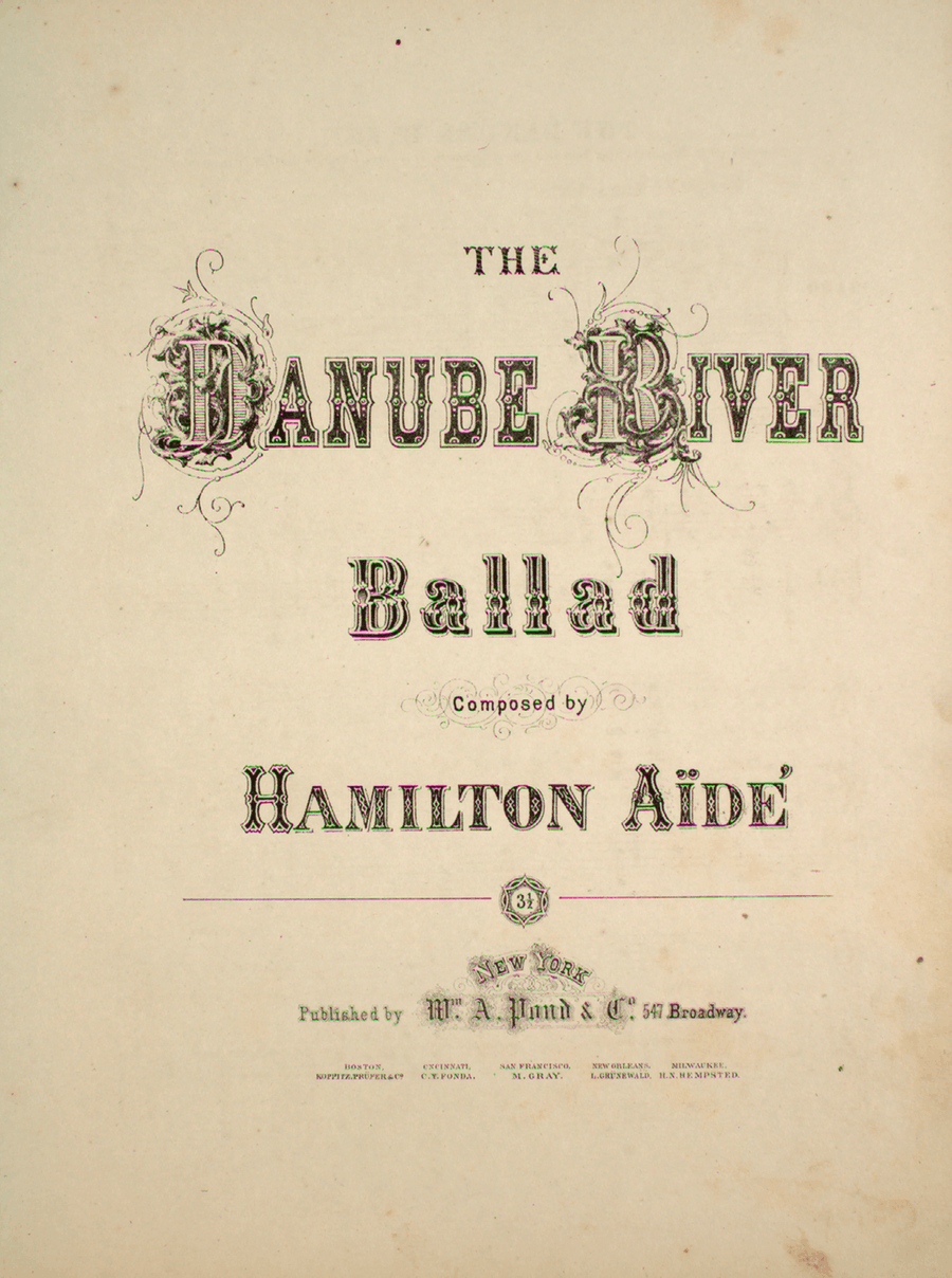 The Danube River. Ballad