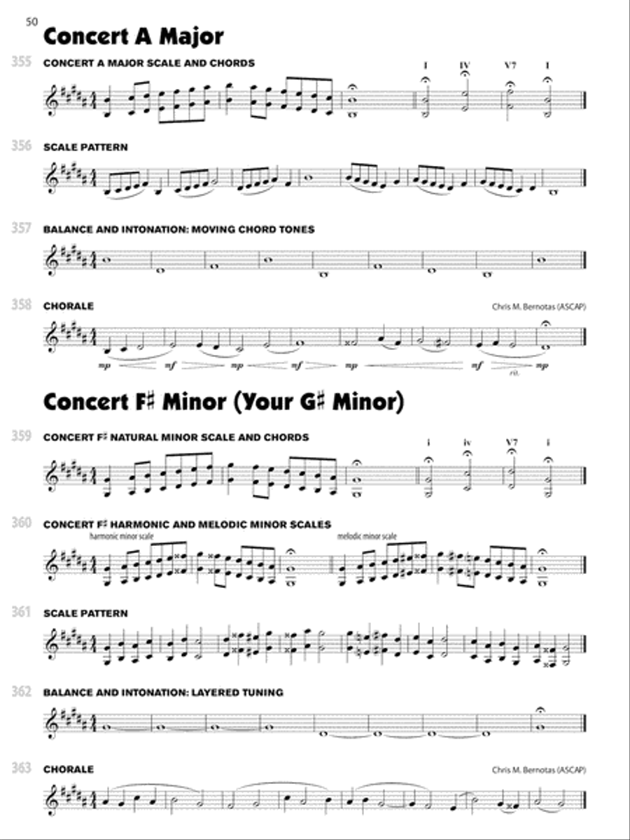 Sound Innovations for Concert Band -- Ensemble Development for Advanced Concert Band Concert Band Methods scores gallery preview page 5