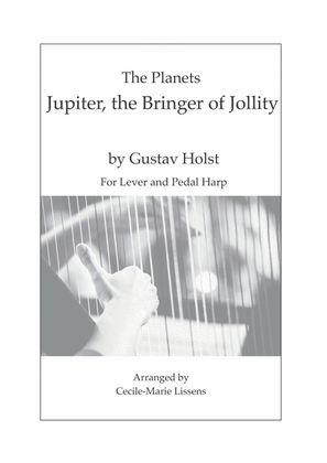 Book cover for Holst - Theme of Jupiter (for Harp)