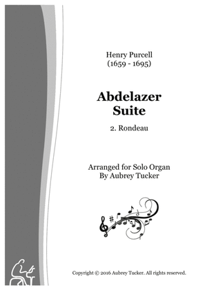 Book cover for Organ: Rondeau from Abdelazer Suite - Henry Purcell