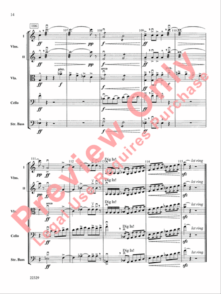 Vir-Cello Reality Vir-Cello Reality String Orchestra scores gallery preview page 15
