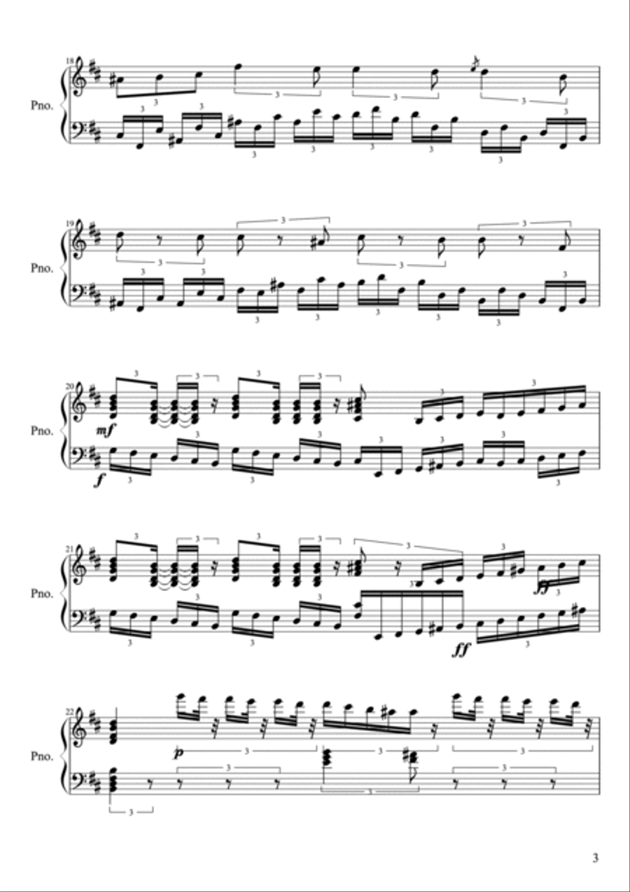 The Leviathan Piano Solo scores gallery preview page 3