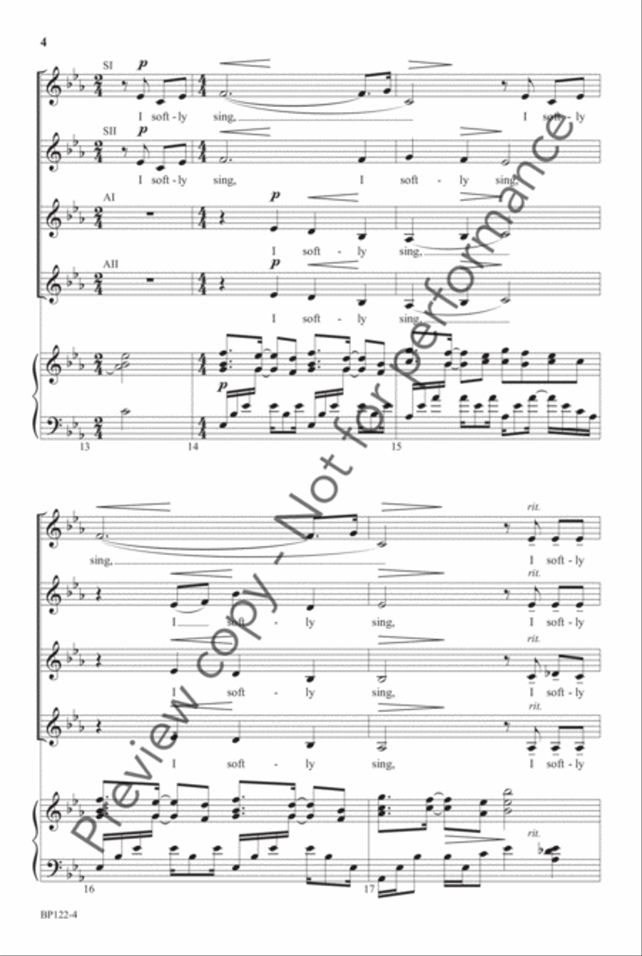 The Gift To Sing (SSAA) SSAA scores gallery preview page 4