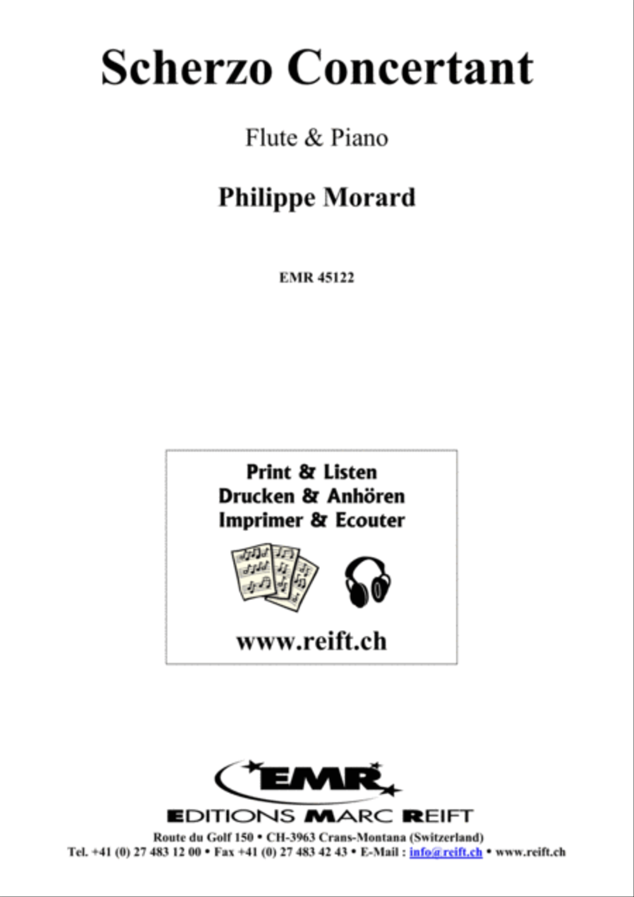 Scherzo Concertant Flute Solo scores gallery preview page 2