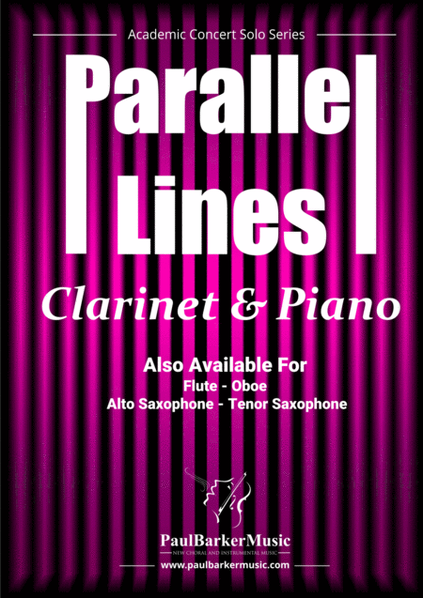 Parallel Lines [Clarinet & Piano] image number null