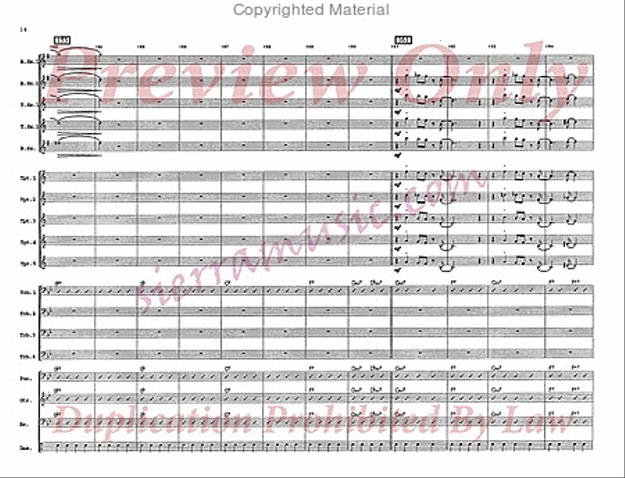 Plain Brown Wrapper Big Band scores gallery preview page 15