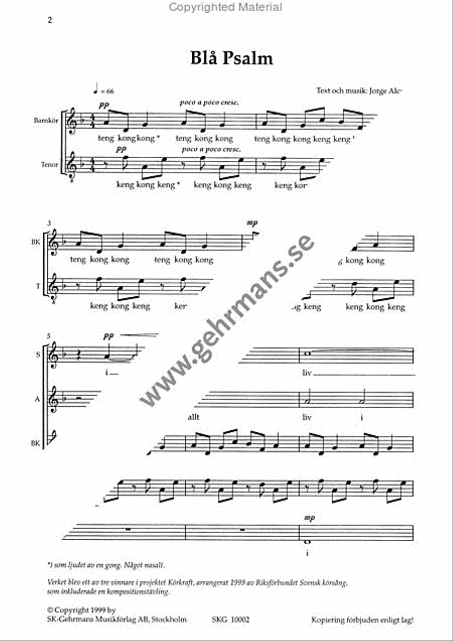 Bla psalm SA scores gallery preview page 2