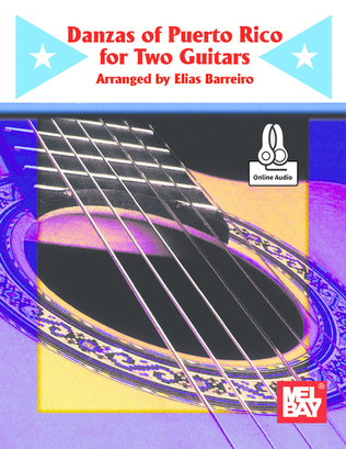 Book cover for Danzas of Puerto Rico for Two Guitars