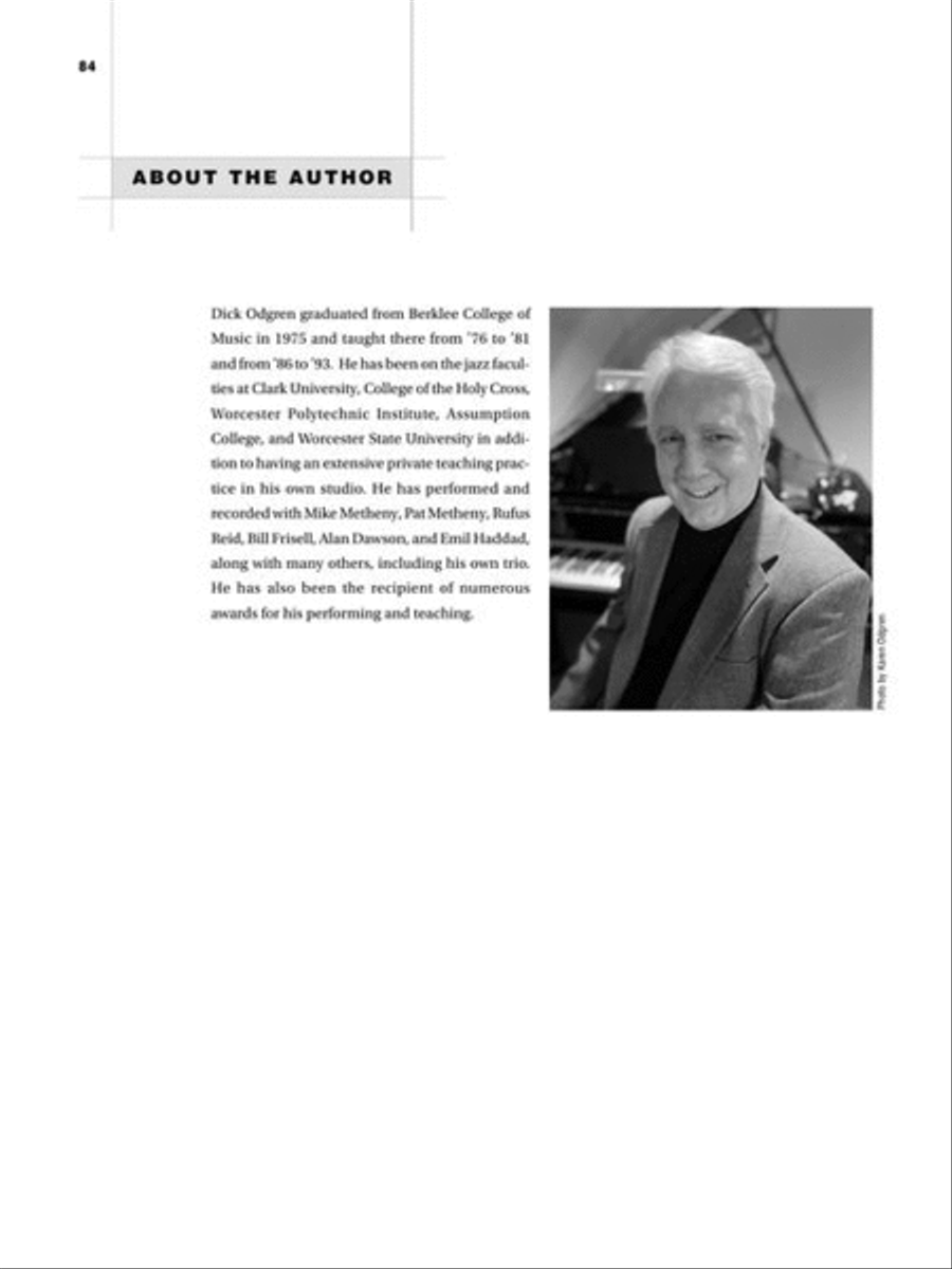 35 Jazz Arrangements for Solo Piano Piano Solo scores gallery preview page 10