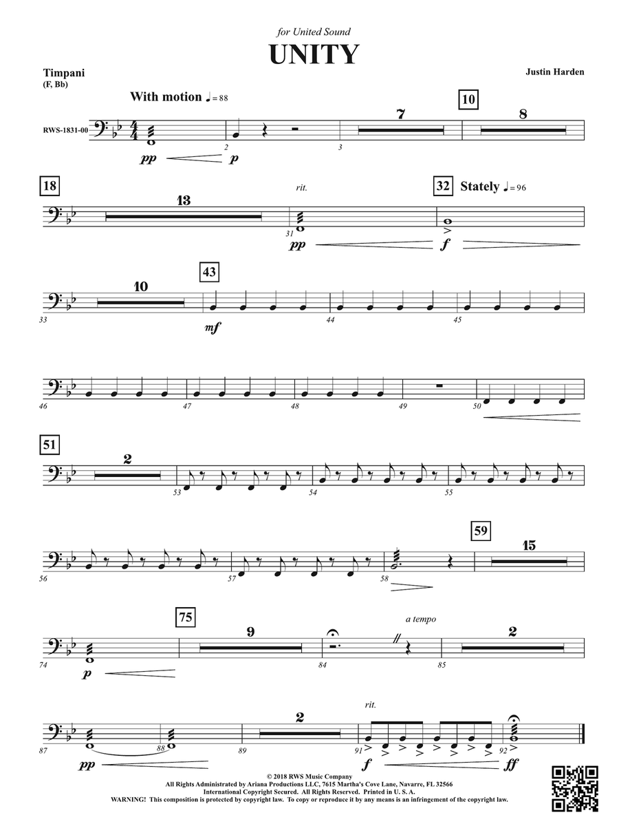 Unity: Timpani