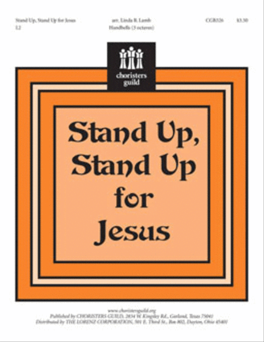 Stand Up, Stand Up for Jesus Handbell Choir scores gallery preview page 1