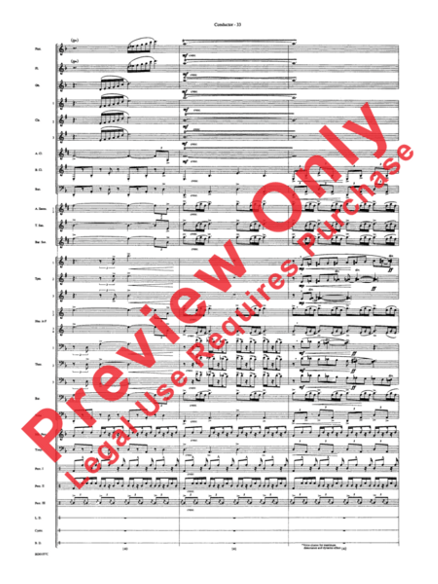 Africa: Ceremony, Song, and Ritual Concert Band scores gallery preview page 36
