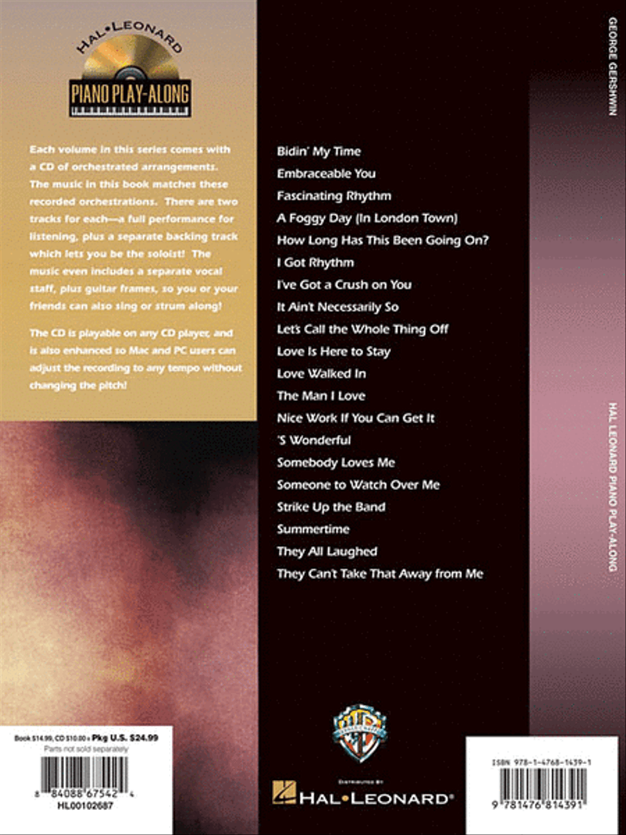 George Gershwin George Gershwin Piano scores gallery preview page 4