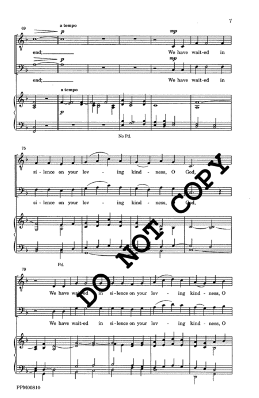 We Have Waited in Silence TB scores gallery preview page 8