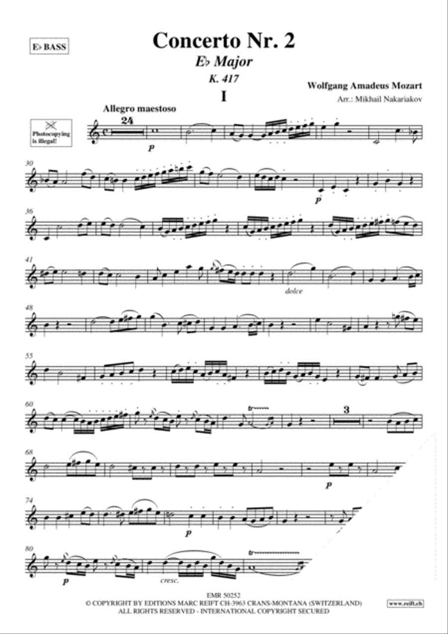 Concerto No. 2 Voice Solo scores gallery preview page 3