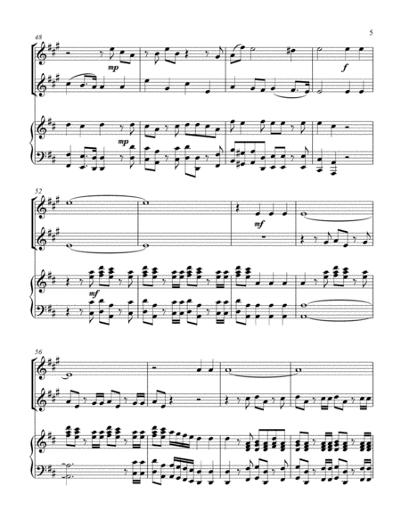 Hallelujah Chorus (treble F instrument duet) image number null