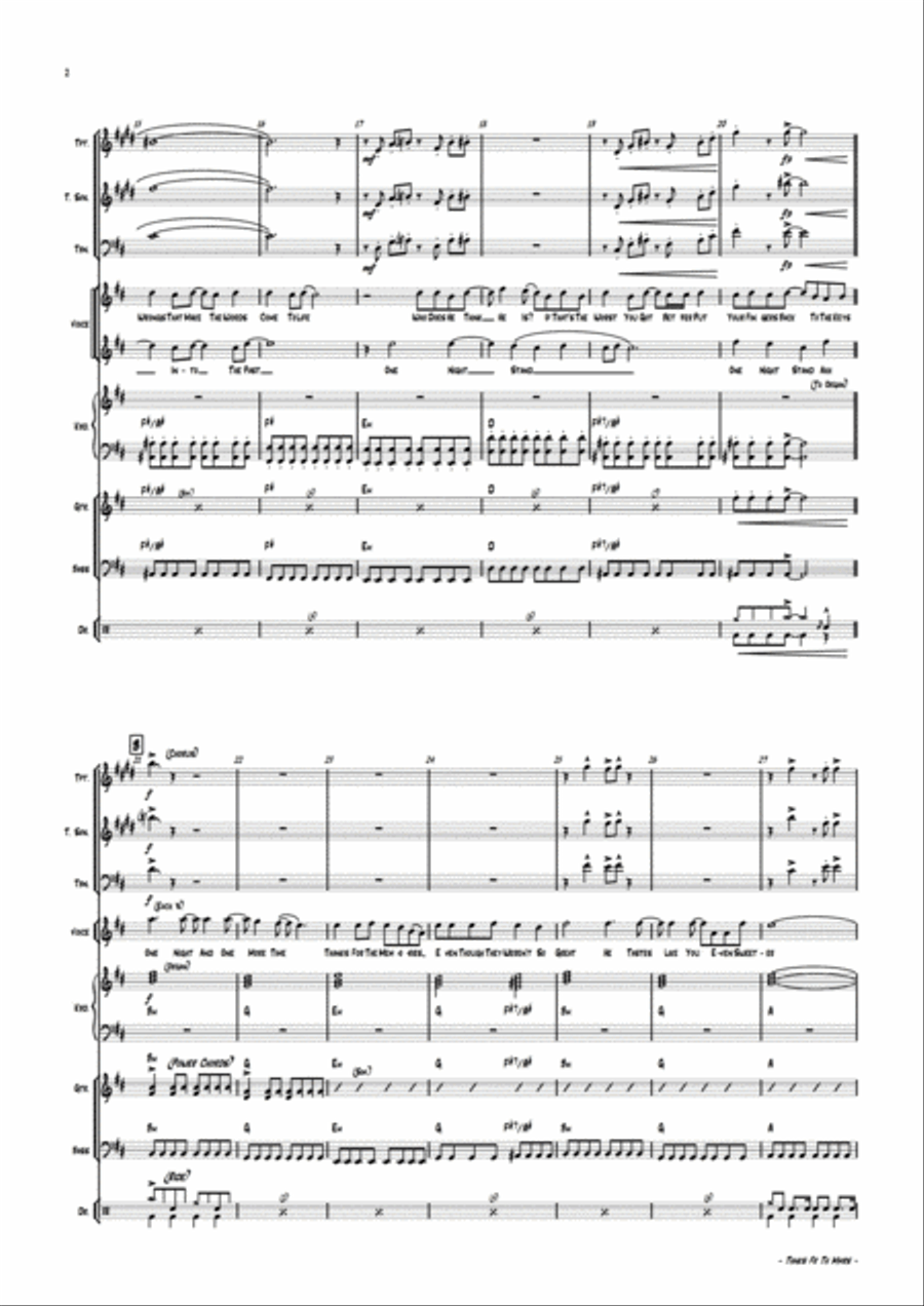 Thnks Fr Th Mmrs Thnks Fr Th Mmrs Jazz Ensemble scores gallery preview page 6