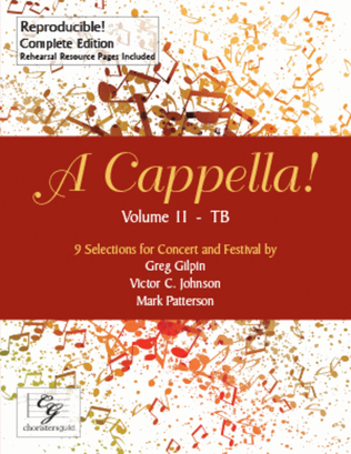 Book cover for A Cappella! Volume II - TB Complete Edition