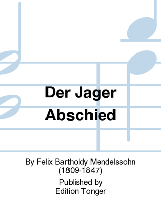 Book cover for Der Jager Abschied