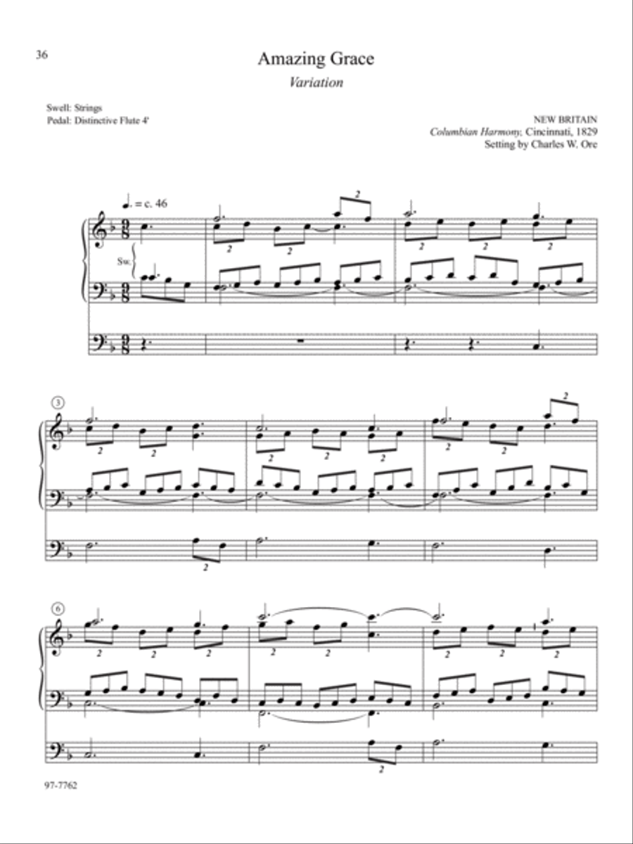Eleven Compositions for Organ, Set X Organ scores gallery preview page 8
