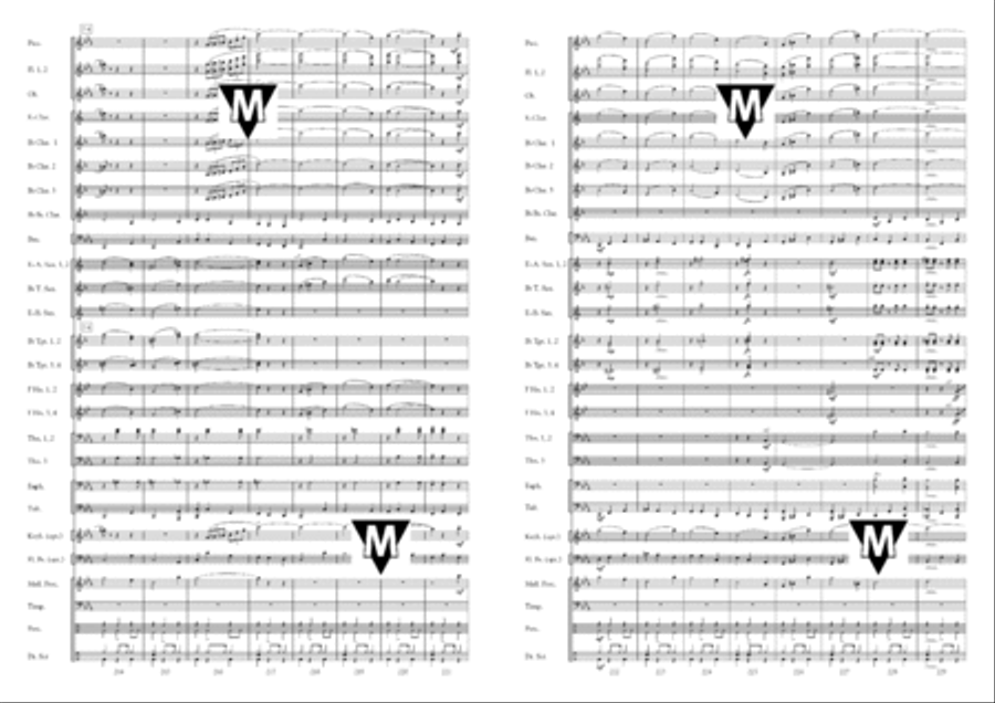Crime Time Concert Band scores gallery preview page 18