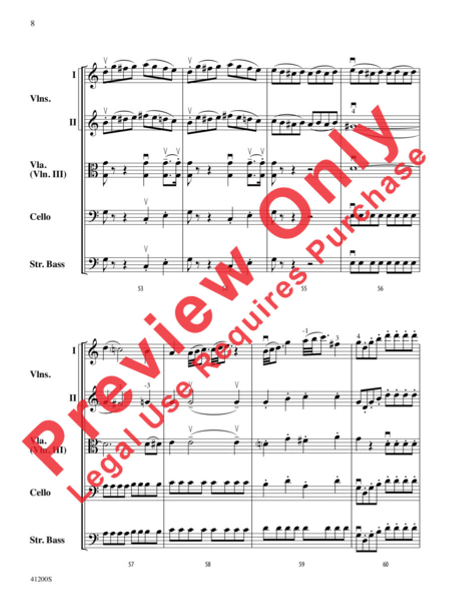 Allegro Molto String Orchestra scores gallery preview page 9