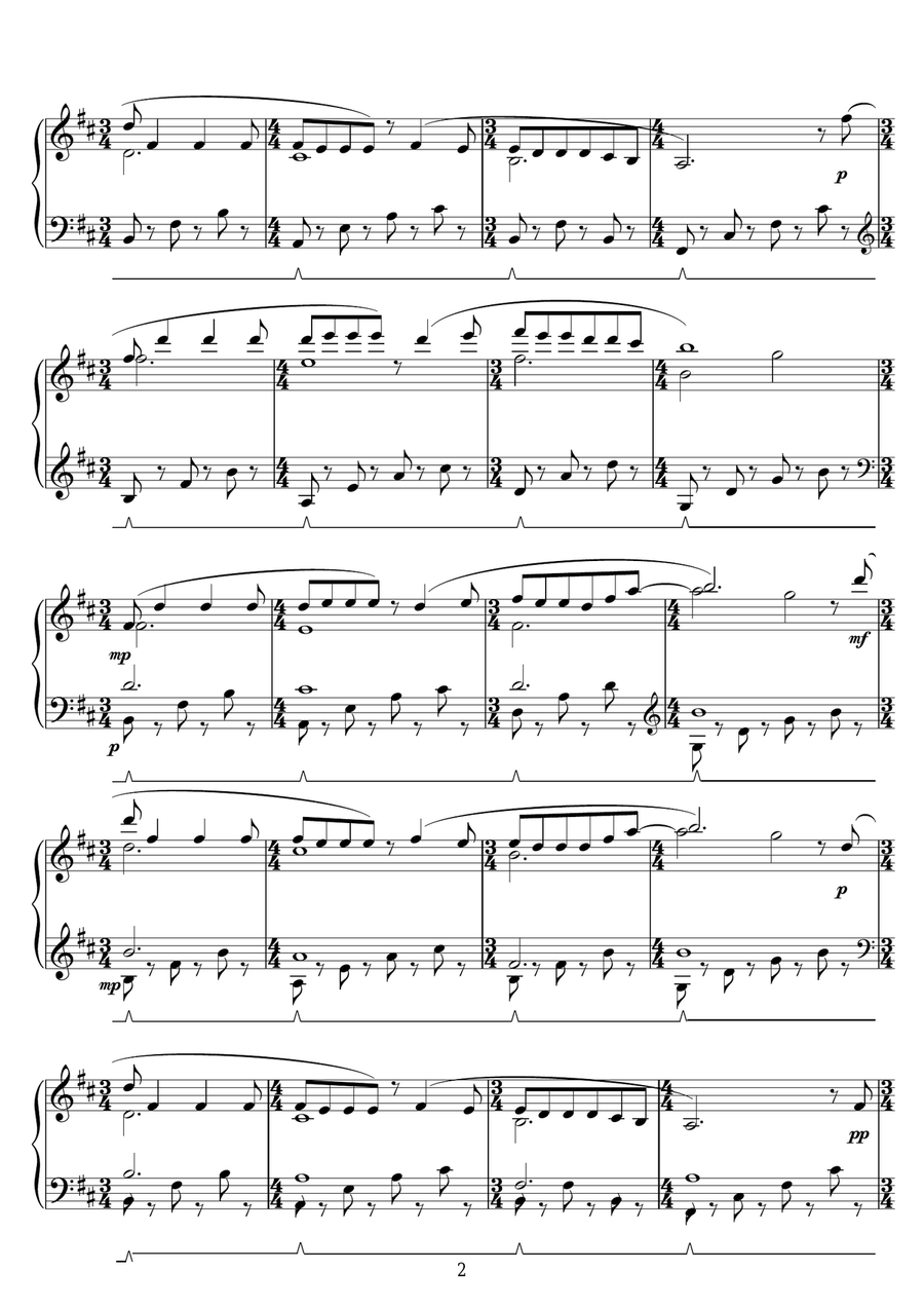 Moving Ground Piano Solo scores gallery preview page 2