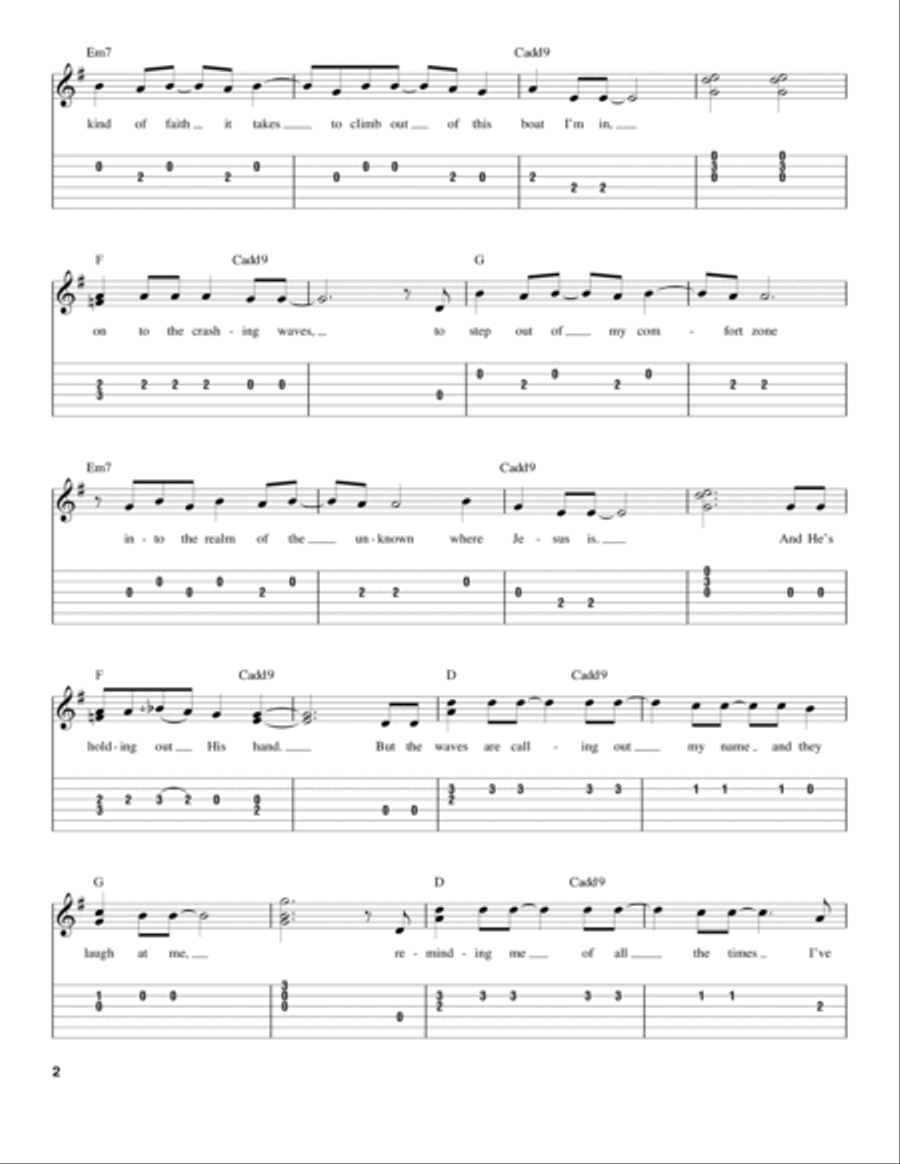 Voice Of Truth Acoustic Guitar scores gallery preview page 2