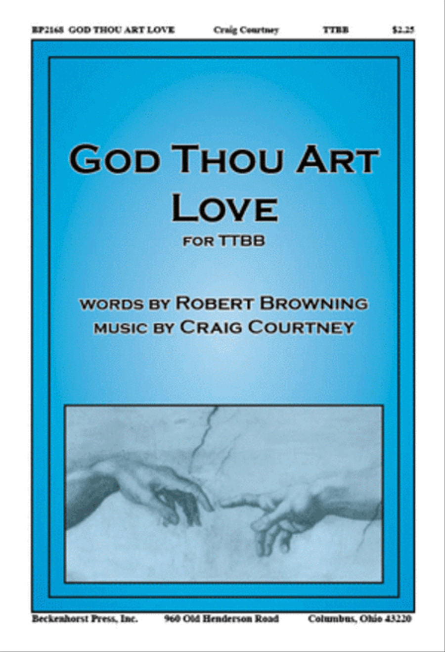 God Thou Art Love - TTBB TTBB scores gallery preview page 1